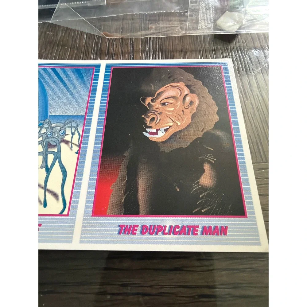1992 Cult Television Series 1 Promo 4-Card Uncut Sheet‎ Comic Zone Productions